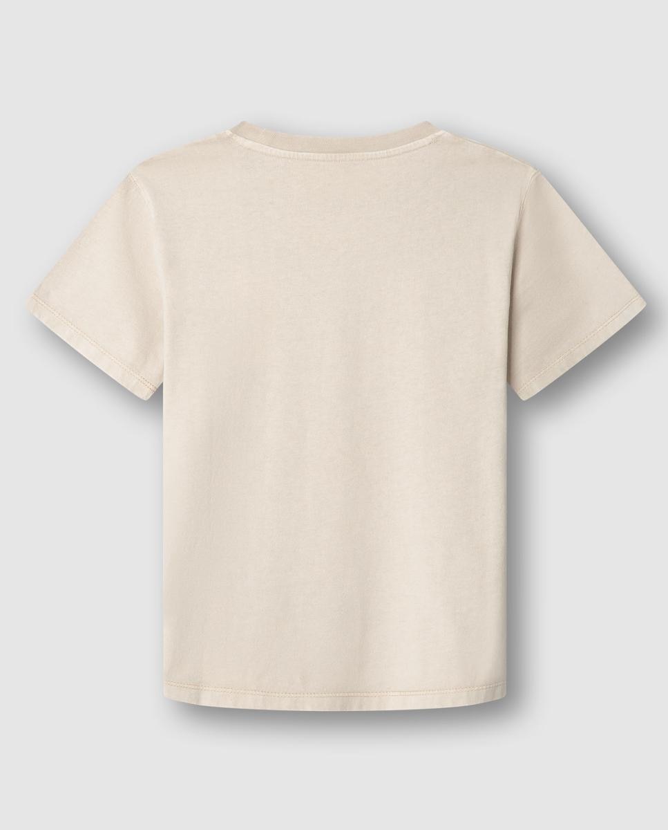 T-shirt Wallace Pepe Jeans Creme-2