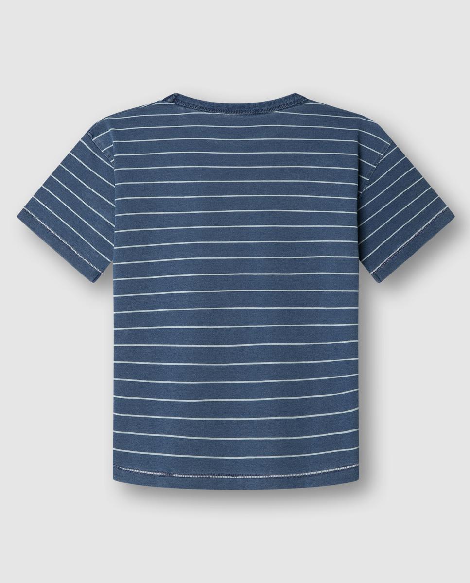T-shirt às Riscas Grayson Pepe Jeans Multicolor-2