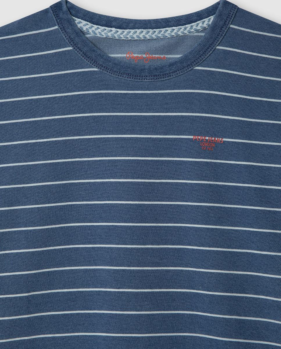 T-shirt às Riscas Grayson Pepe Jeans Multicolor-3
