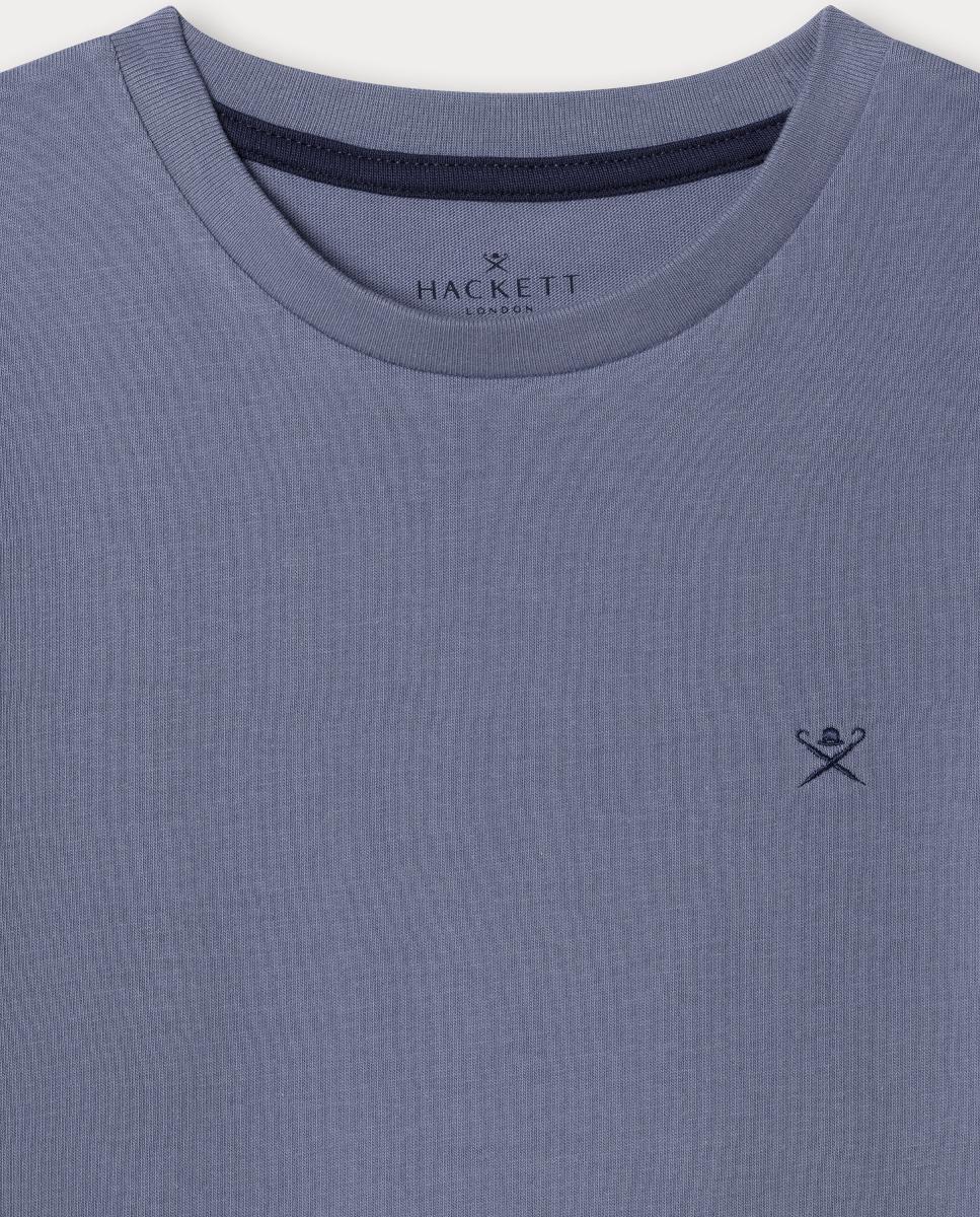 T-shirt Small Logo Azul-3