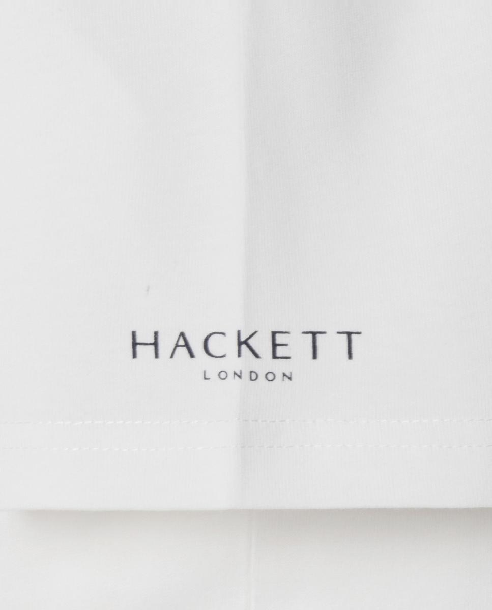 T-shirt Small Logo Hackett Branco-4
