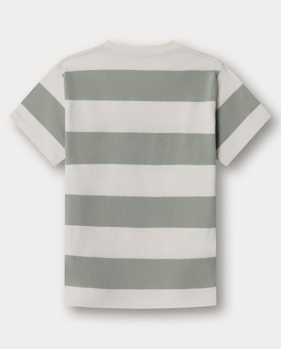 T-shirt Festival Stripe Branco-2