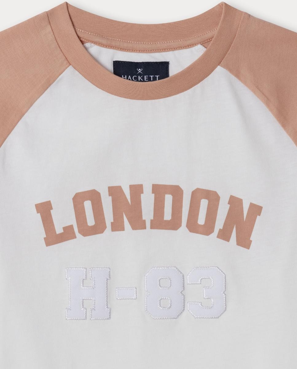 T-shirt London H83 Branco-3
