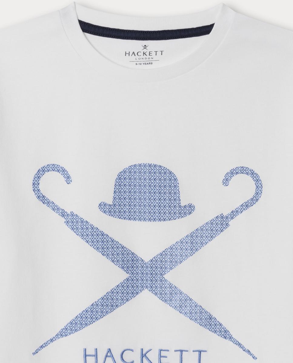 T-shirt Diamond Logo Branco-3