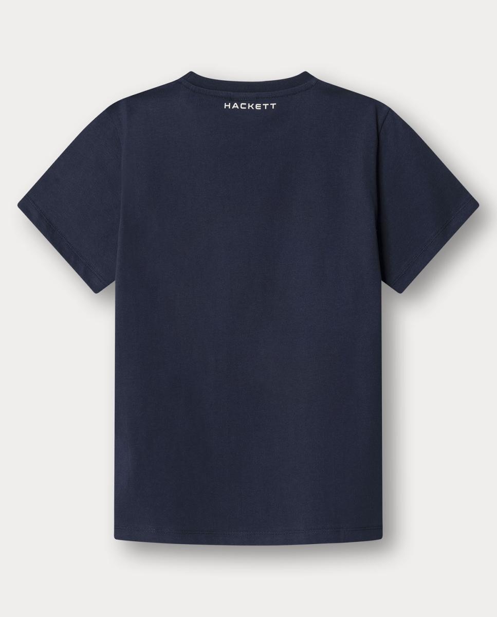 T-shirt Sport Game Hackett Azul-marinho-2