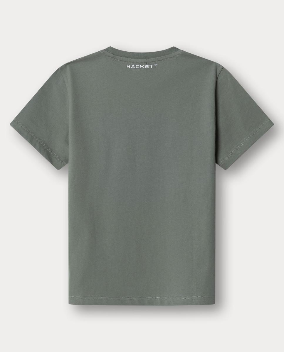 T-shirt Sport Game Hackett Caqui-2
