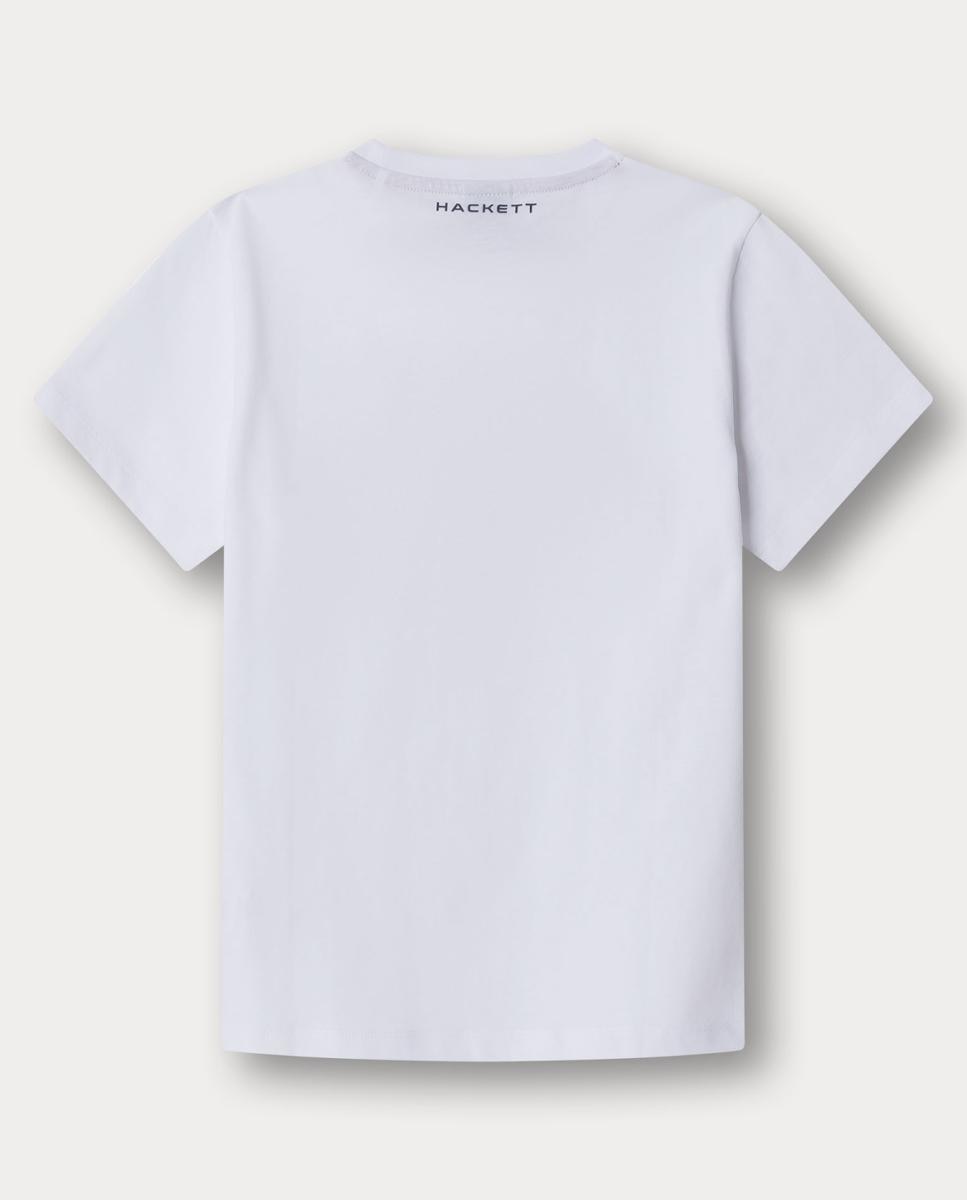 T-shirt Sport Game Hackett Branco-2