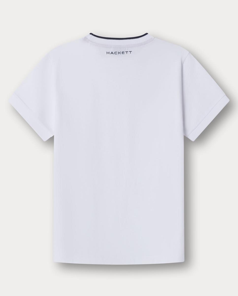 T-shirt Sport Essential Hackett Branco-2
