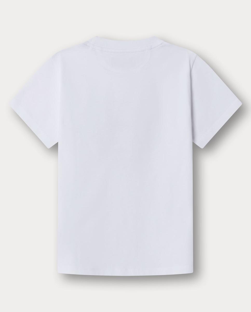 T-shirt Heritage Logo Hackett Branco-2