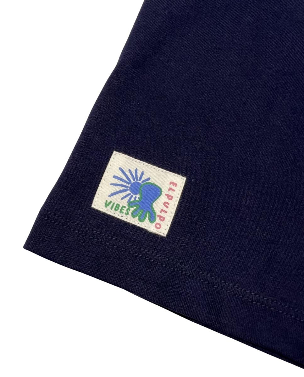 T-shirt com Logótipo Azul-marinho-4