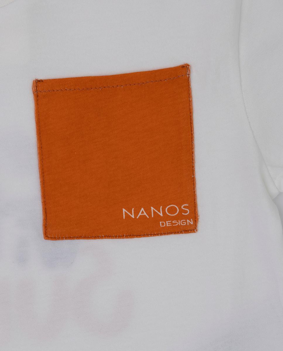 T-shirt NANOS Branco-3