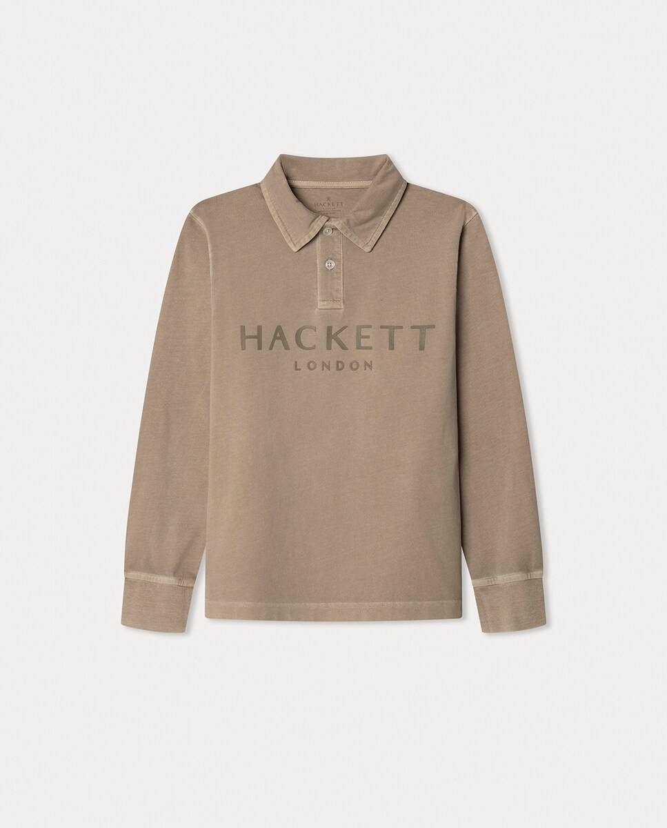 Polo de niño de manga larga · Hackett · El Corte Inglés