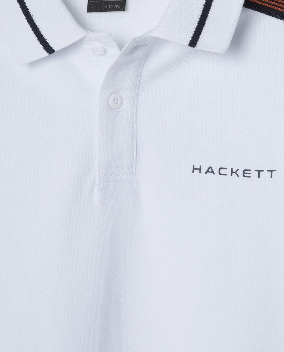 Polo Tape HS Hackett Branco-3