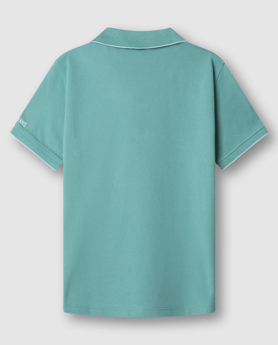 Polo Hayden Pepe Jeans Verde Água-2