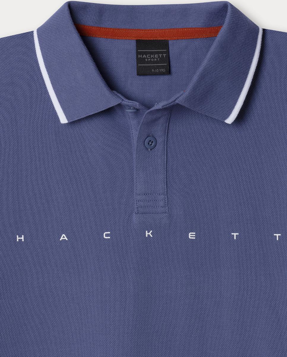 Polo Sport Essential Azul-3