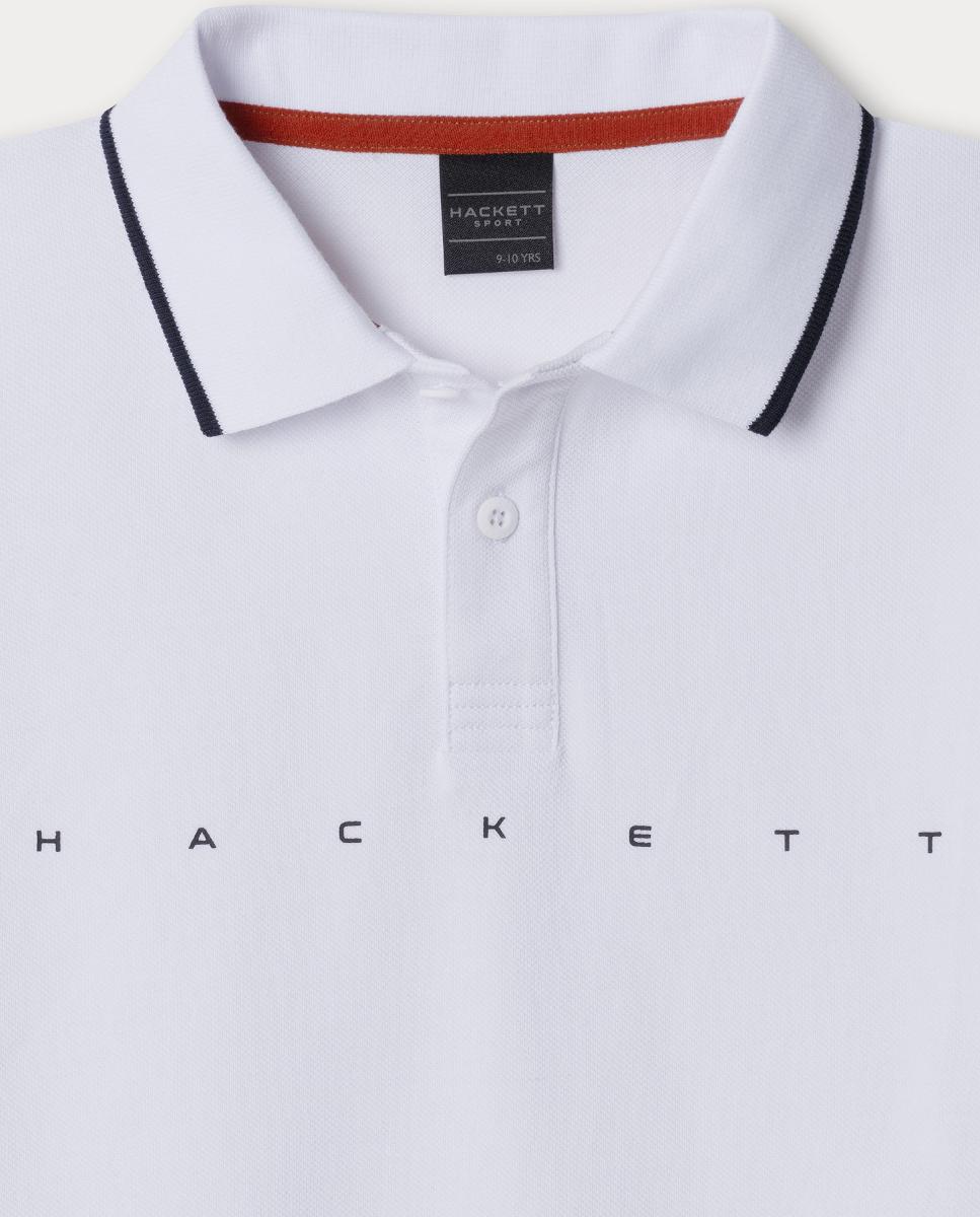 Polo Sport Essential Hackett Branco-3