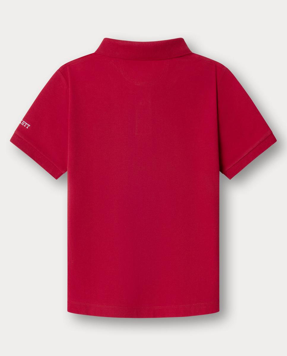 Polo Heritage Stripe Trim Hackett Vermelho-2