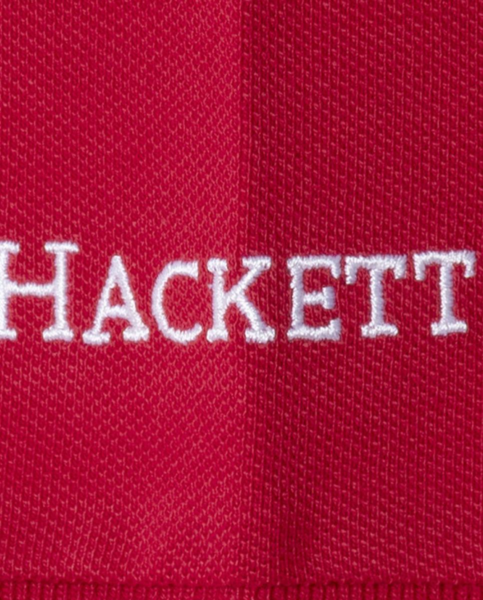Polo Heritage Stripe Trim Hackett Vermelho-4