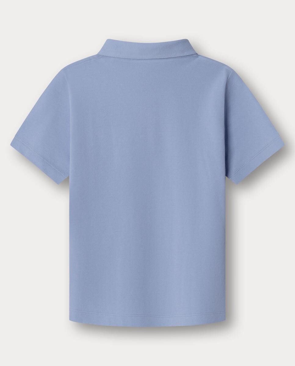 Polo Piqué Azul-2