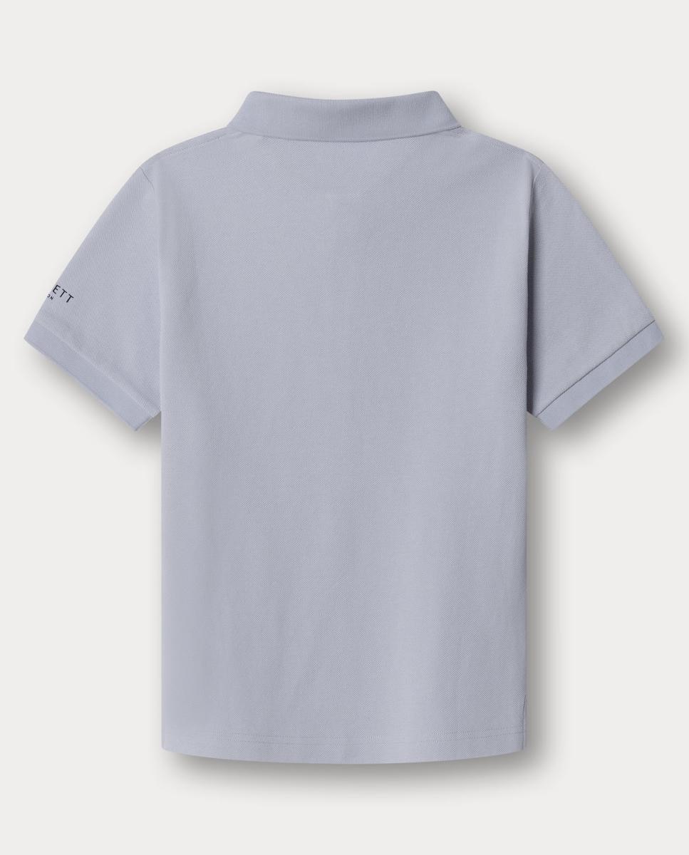 Polo Small Logo Hackett Cinzento-claro-2