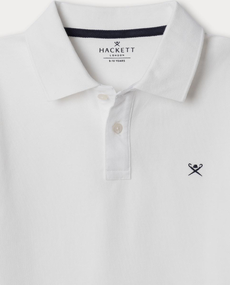 Polo Small Logo Hackett Branco-3