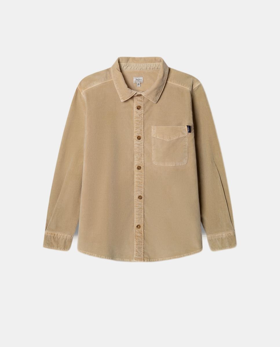 Sobrecamisa Preston de niño - Pepe Jeans - Camel Camel-1