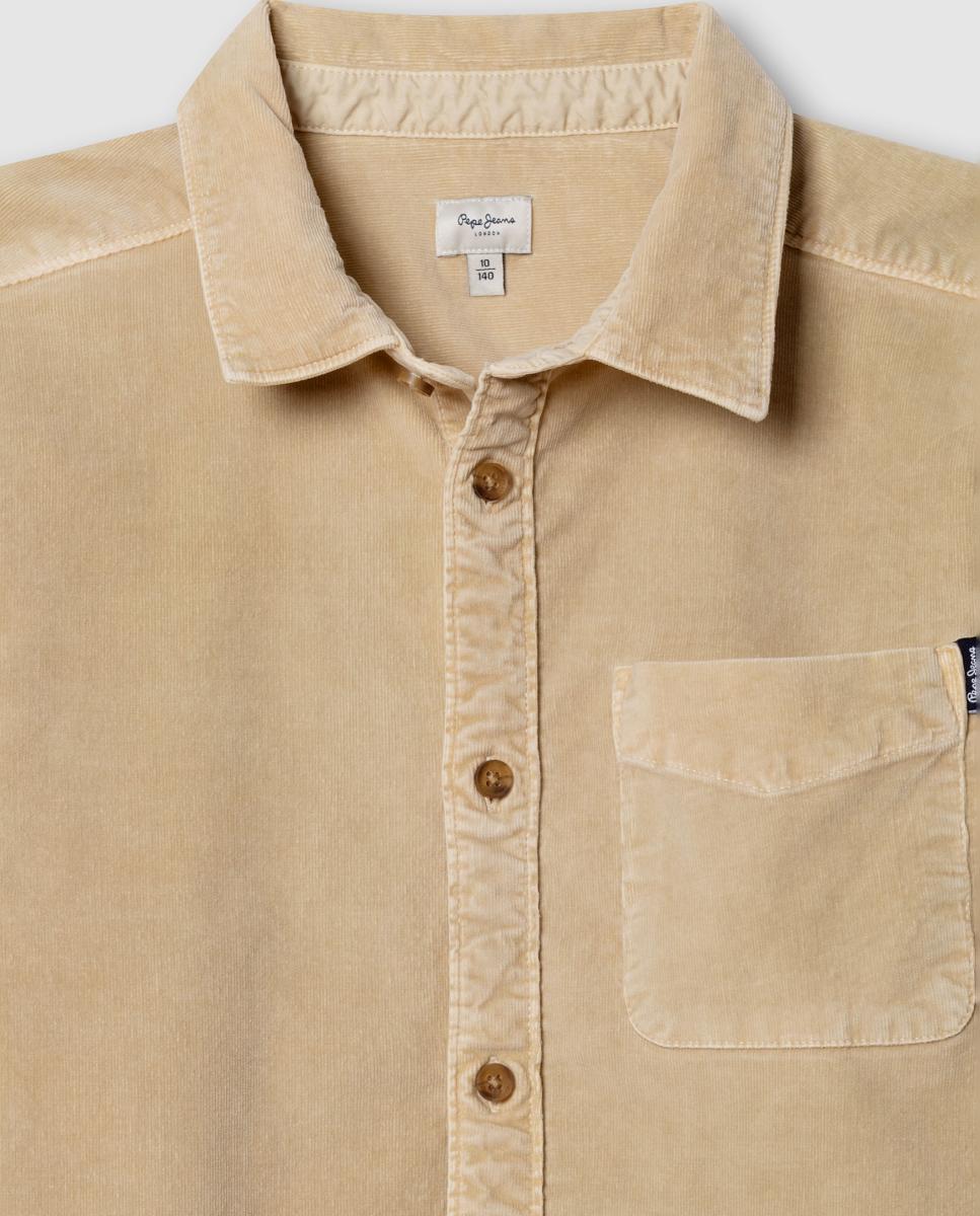 Sobrecamisa Preston de niño - Pepe Jeans - Camel Camel-3