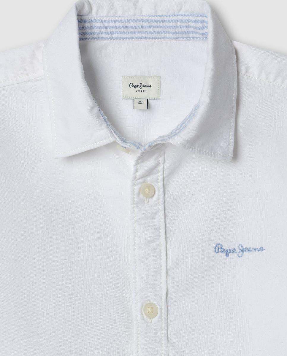 Camisa Oxford Broddies Branco-3