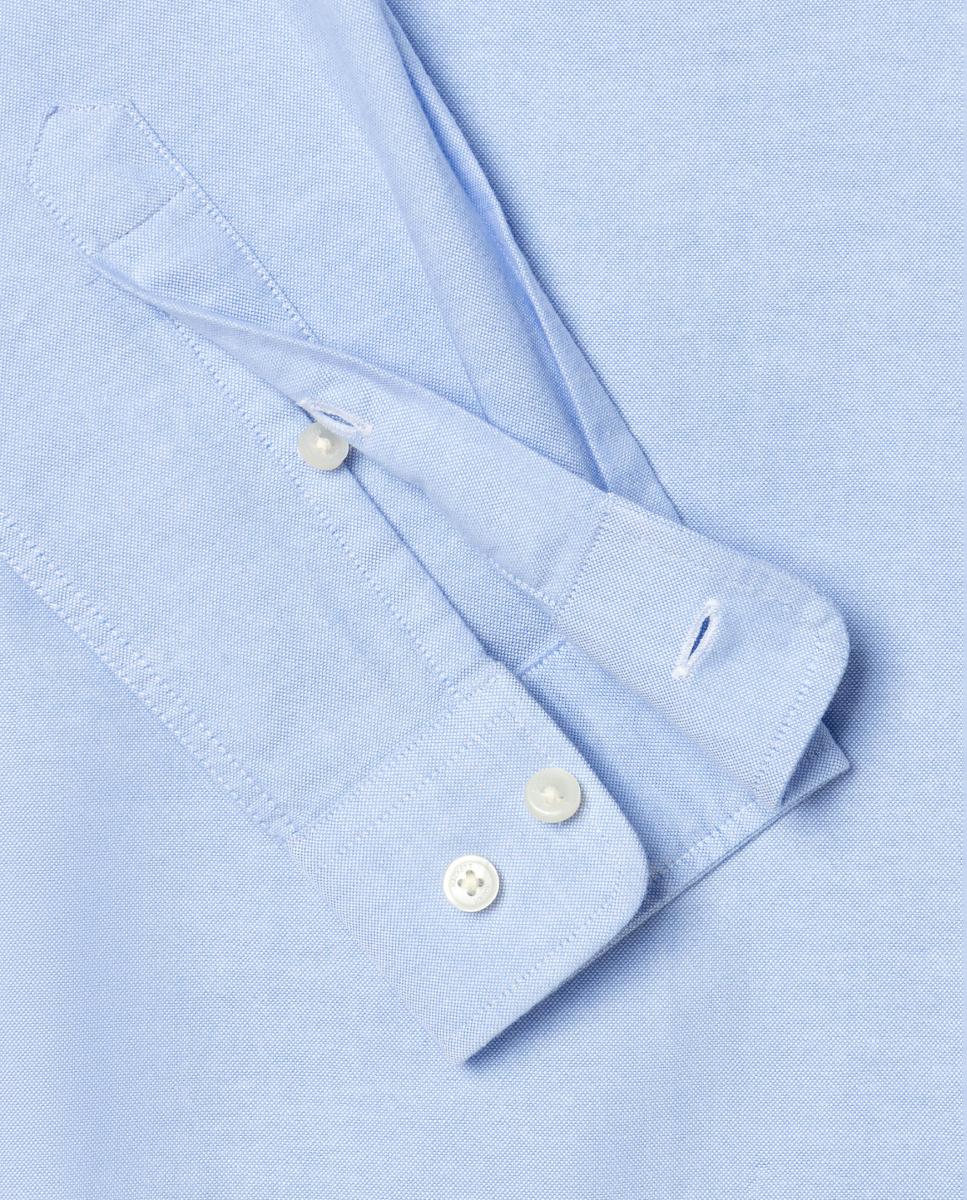 Camisa oxford Azul-claro-4