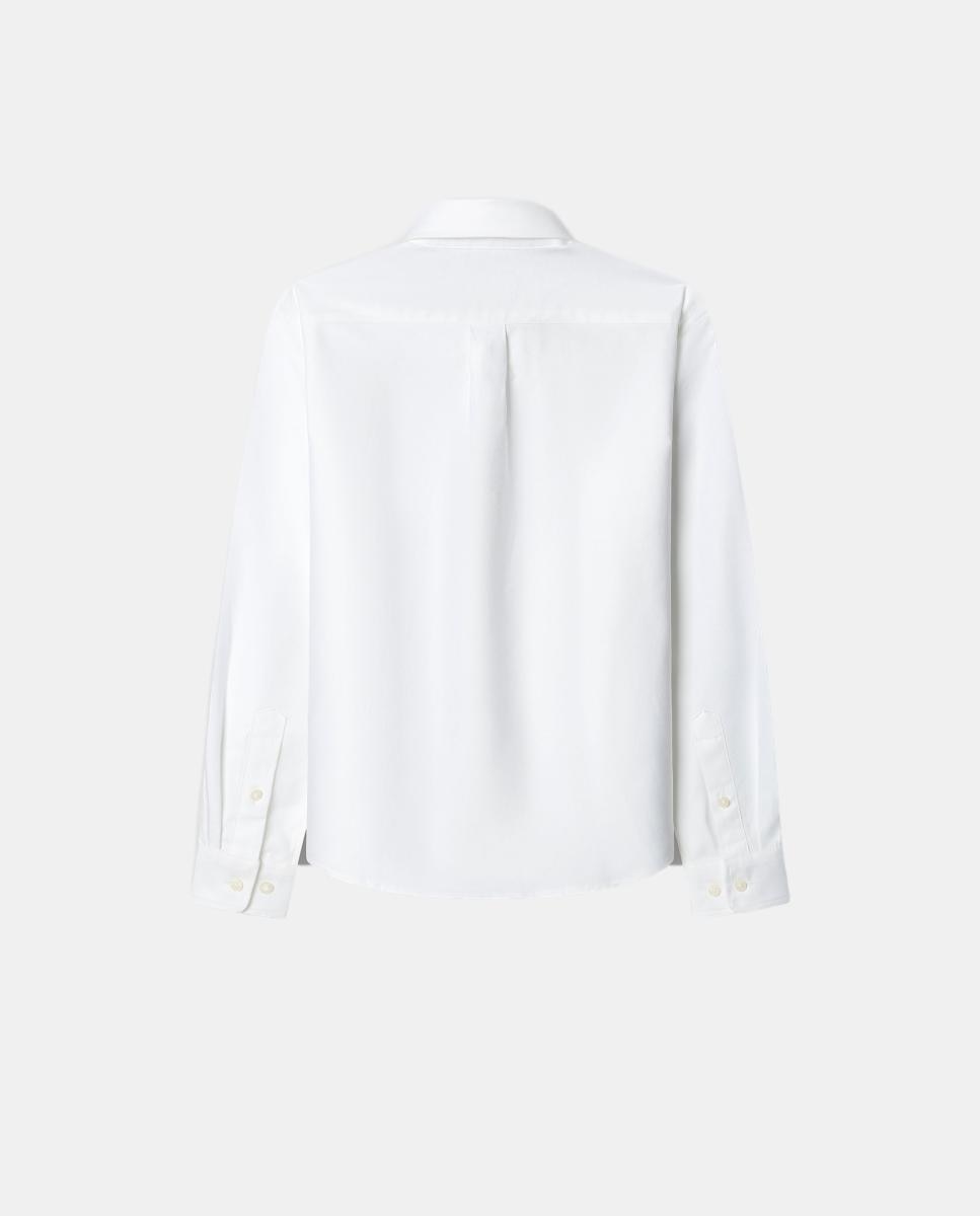 Camisa oxford Branco-2