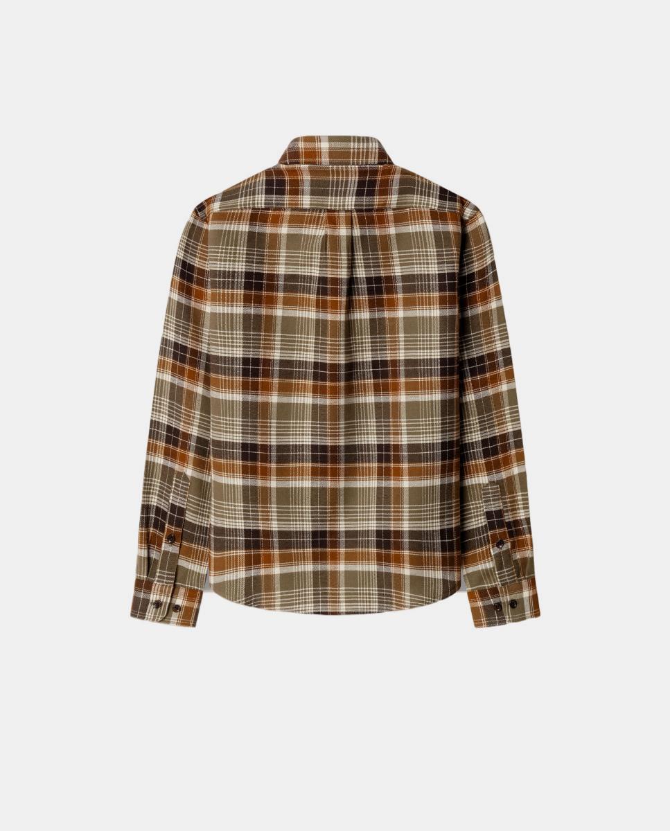Camisa Clássica aos Quadrados Multicolor-2