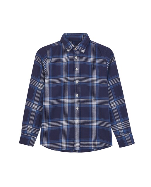 Imagem 0 de Camisa de Manga Comprida aos Quadrados