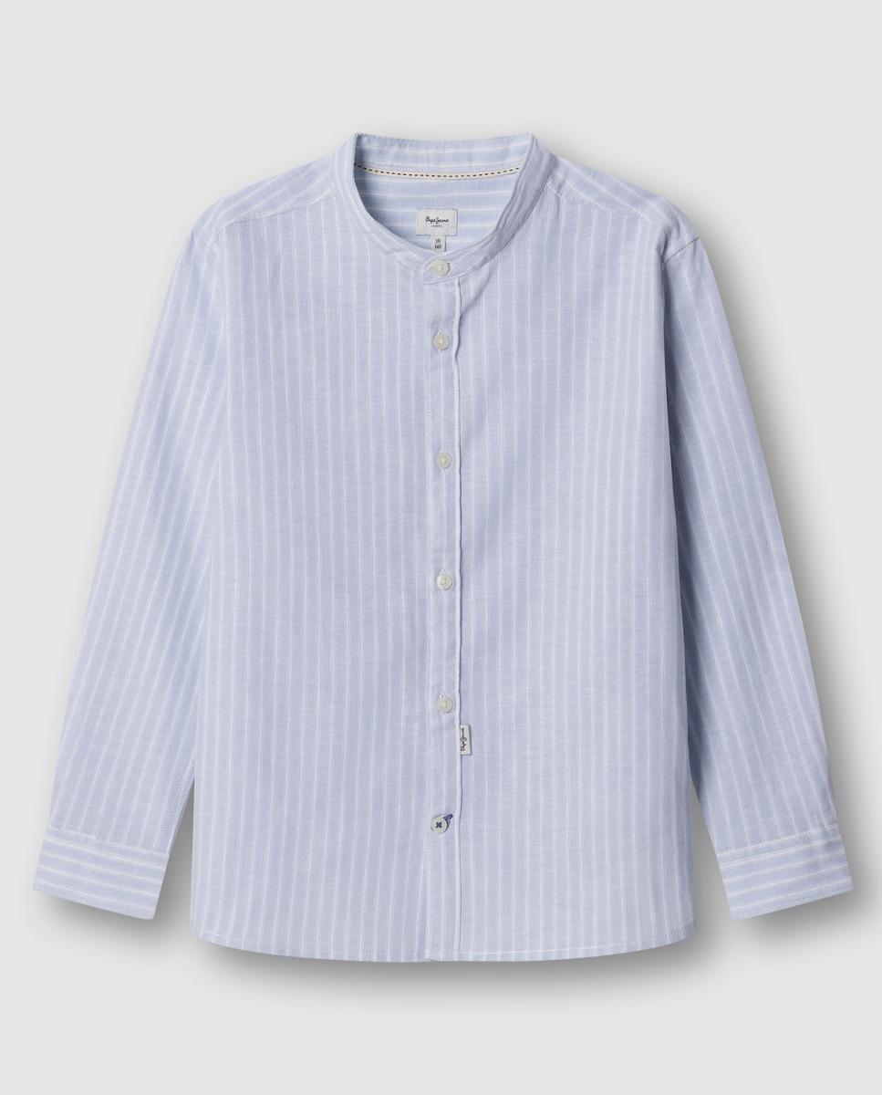 Imagem 0 de Camisa de Gola à Padre às Riscas James