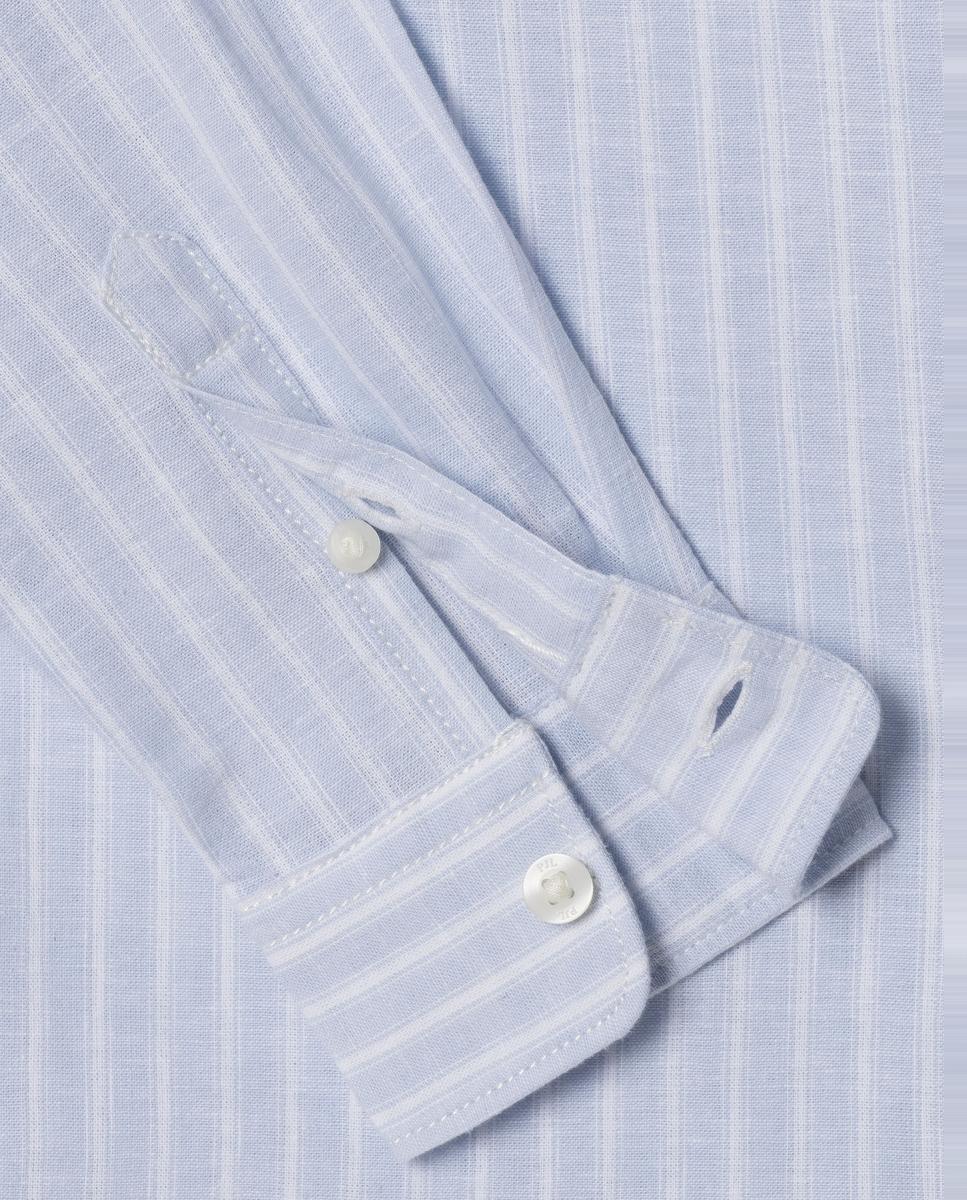 Camisa de Gola à Padre às Riscas James Pepe Jeans Multicolor-4