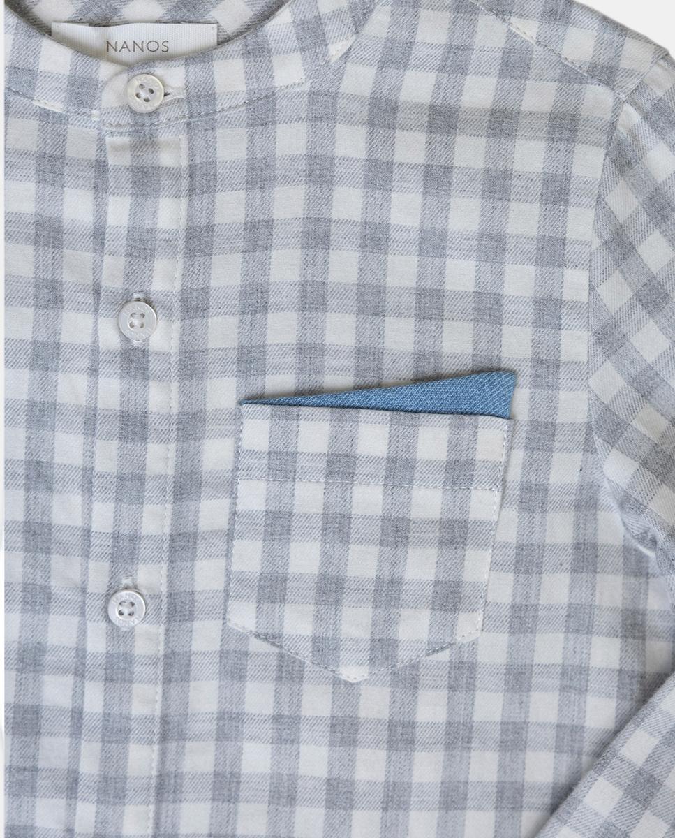Camisa Cinzento-3