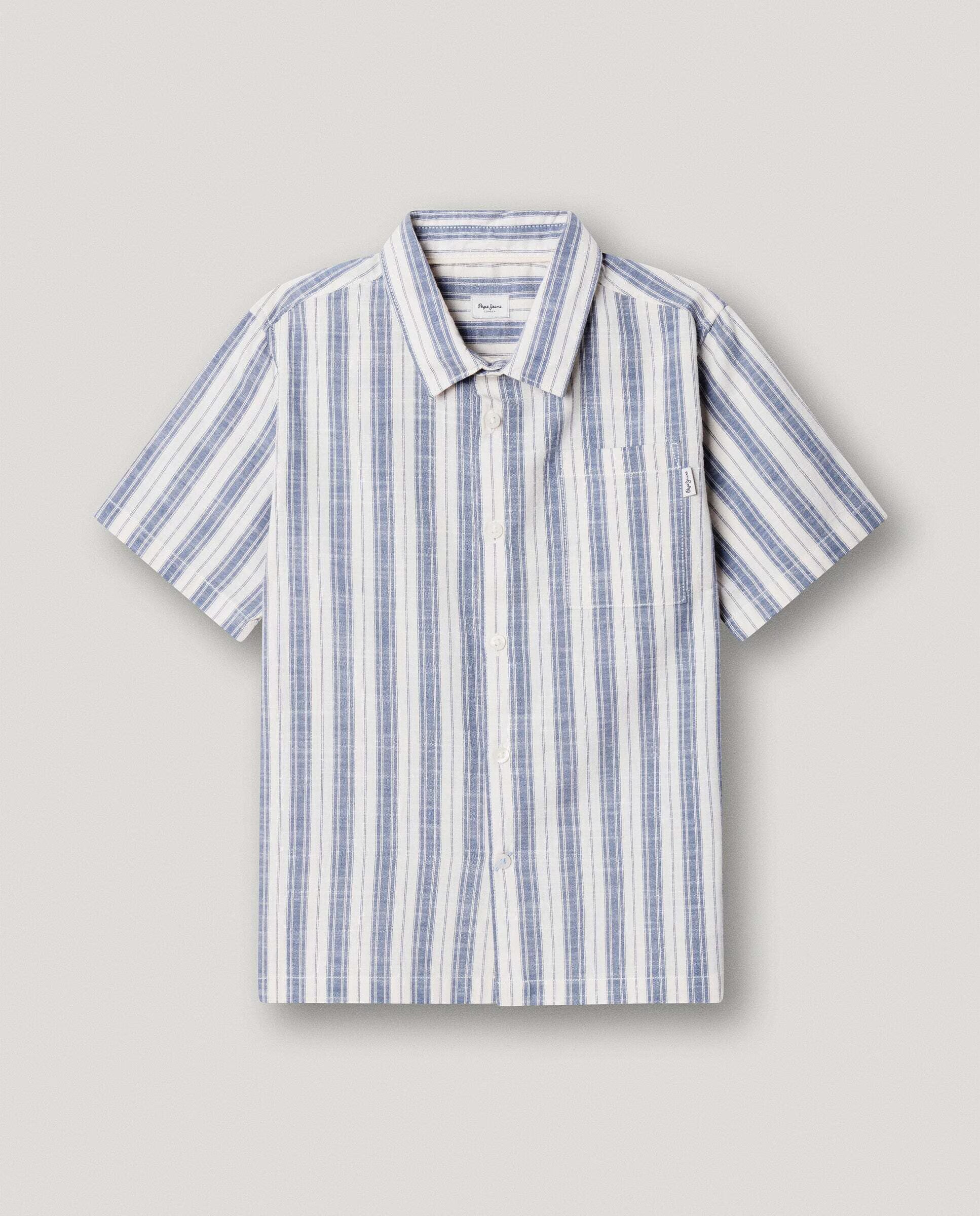 Imagem 0 de Camisa de Manga Curta às Riscas Dylan