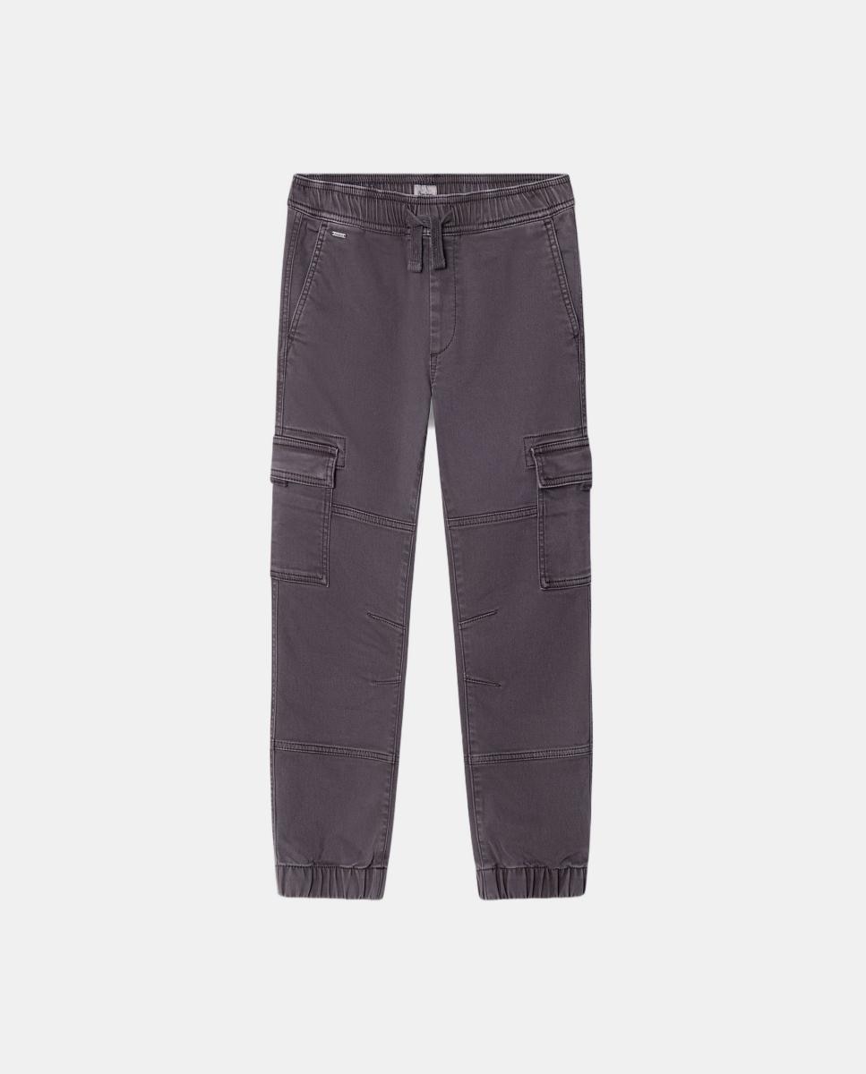 Pantalón cargo Julian de niño - Pepe Jeans - Gris oscuro Gris oscuro-1
