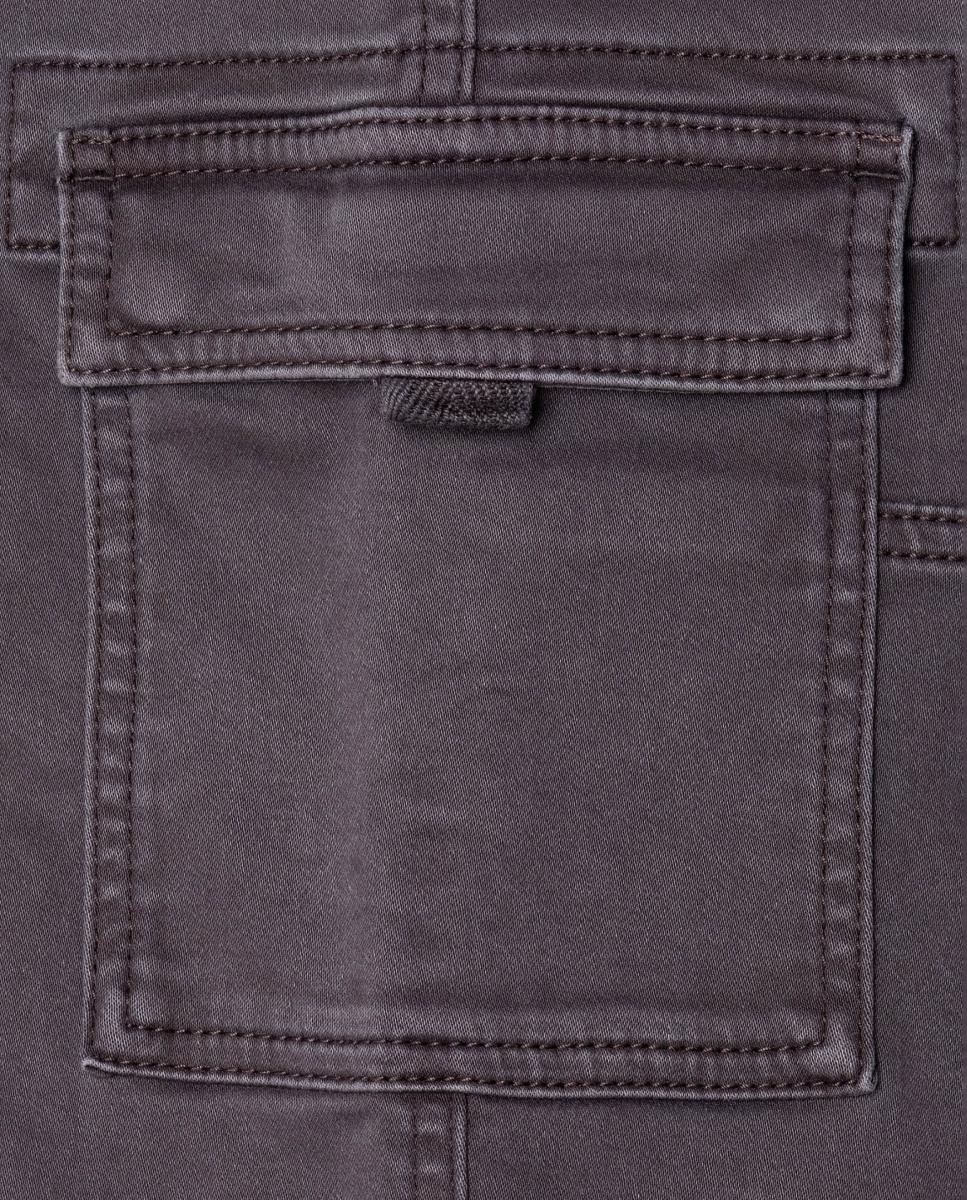 Pantalón cargo Julian de niño - Pepe Jeans - Gris oscuro Gris oscuro-4