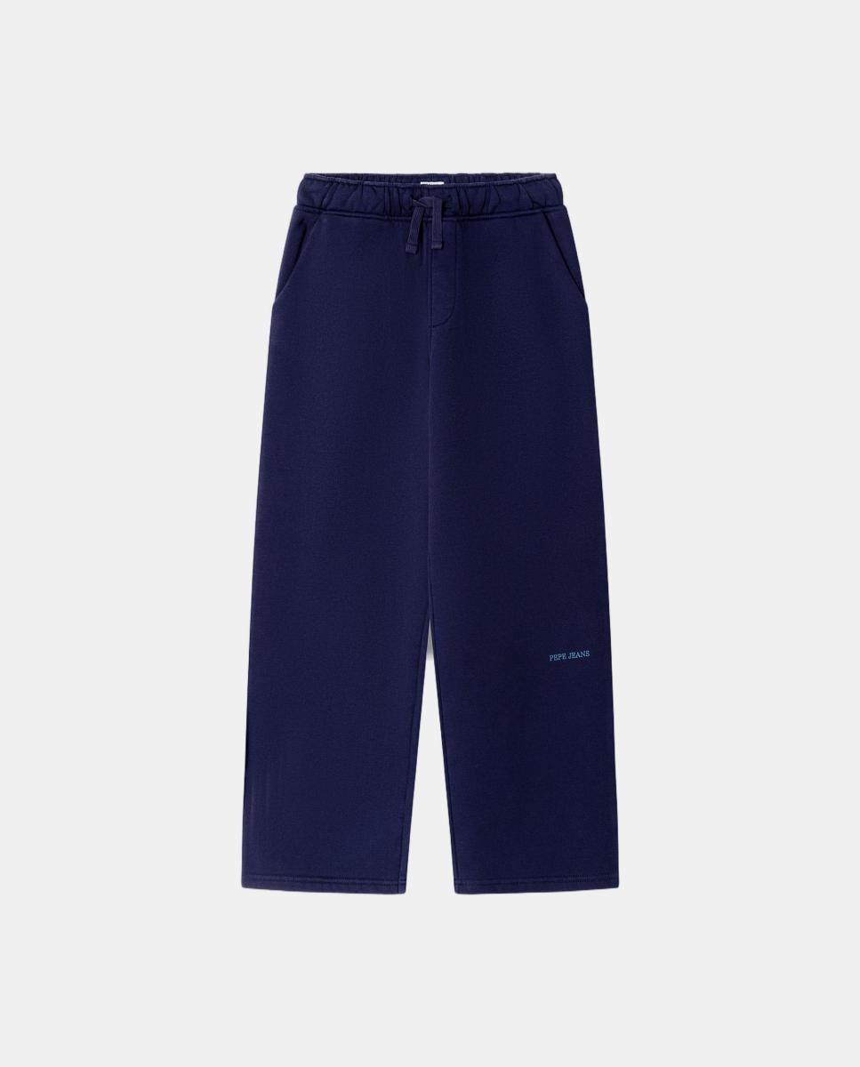 Pantalón jogger Michael de niño - Pepe Jeans - Azul marino Azul marino-1