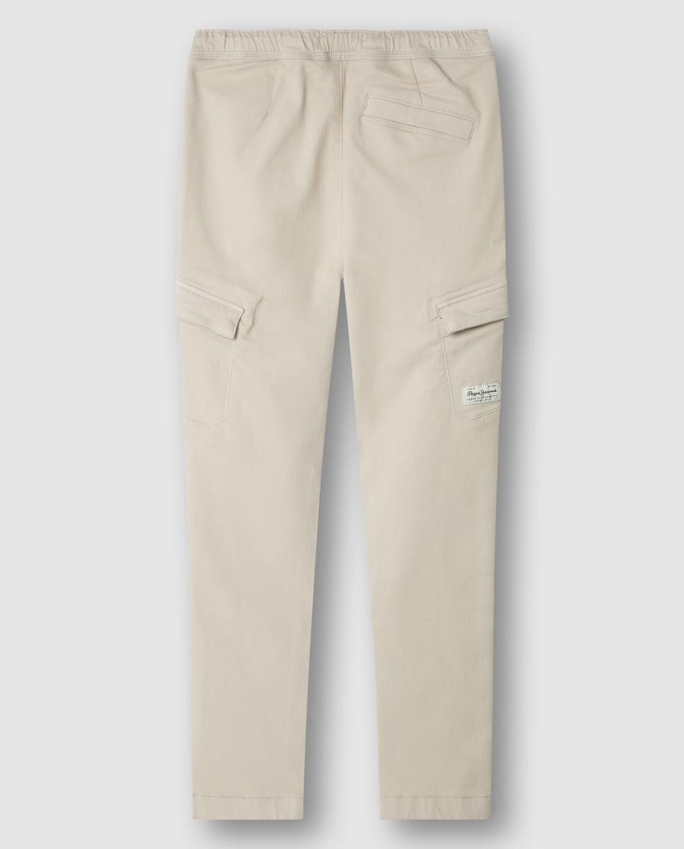 Calças Cargo Phillip Pepe Jeans Creme-2