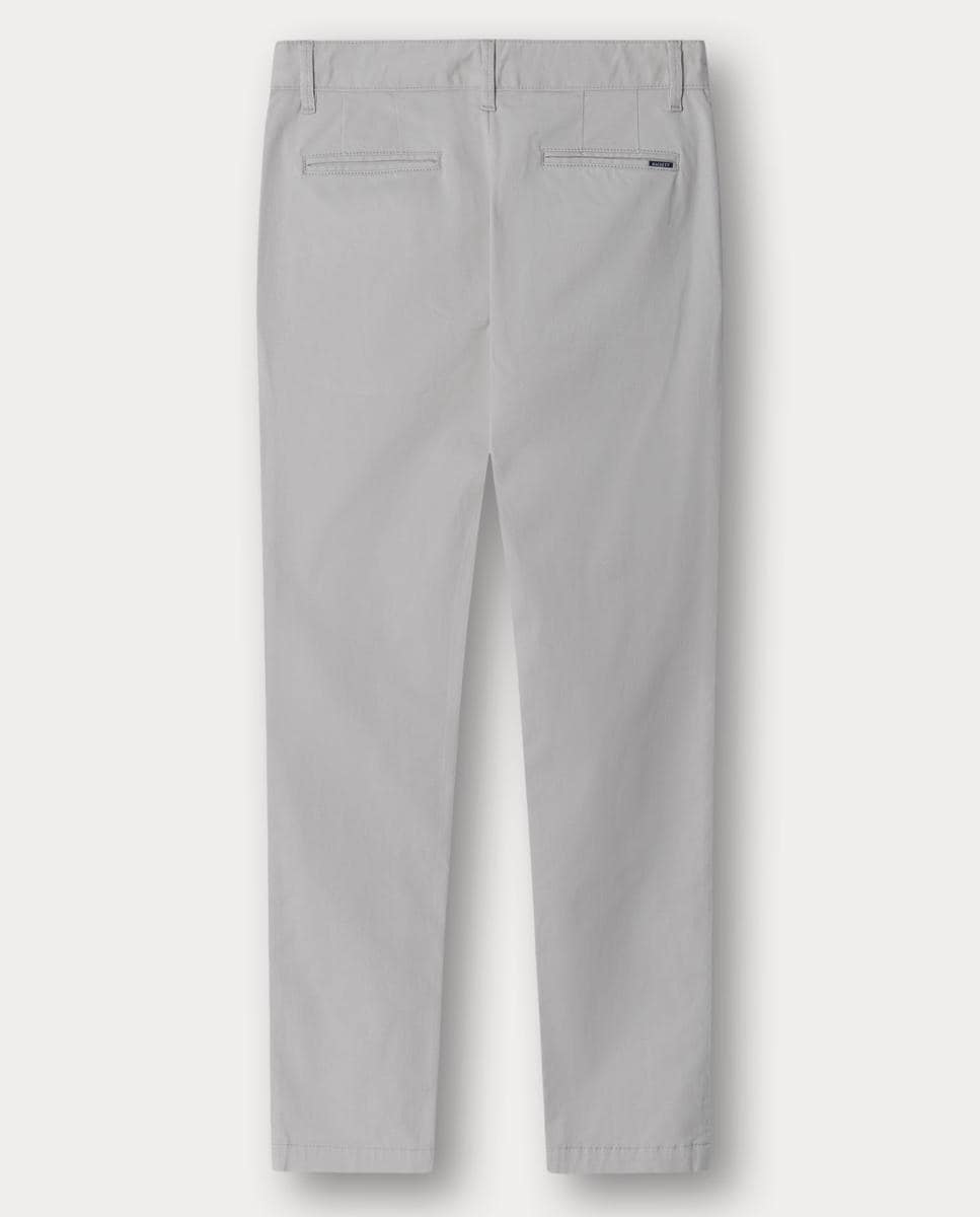 Calças Chino Clássicas Cinzento-claro-2