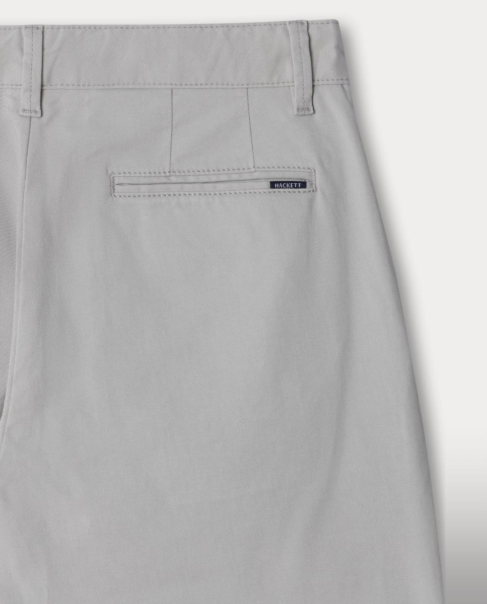 Calças Chino Clássicas Cinzento-claro-4