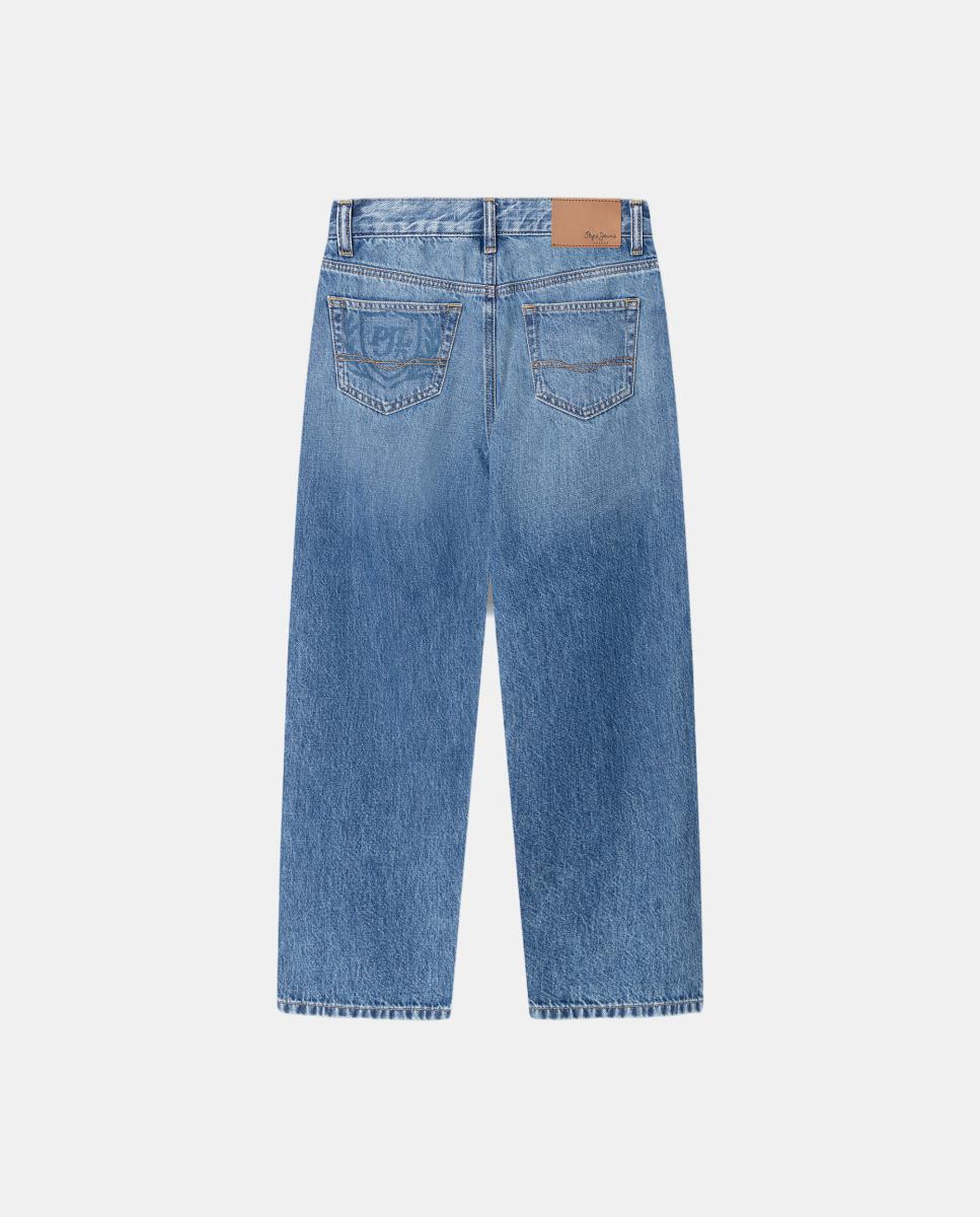 Jeans Baggy John Azul-claro-2