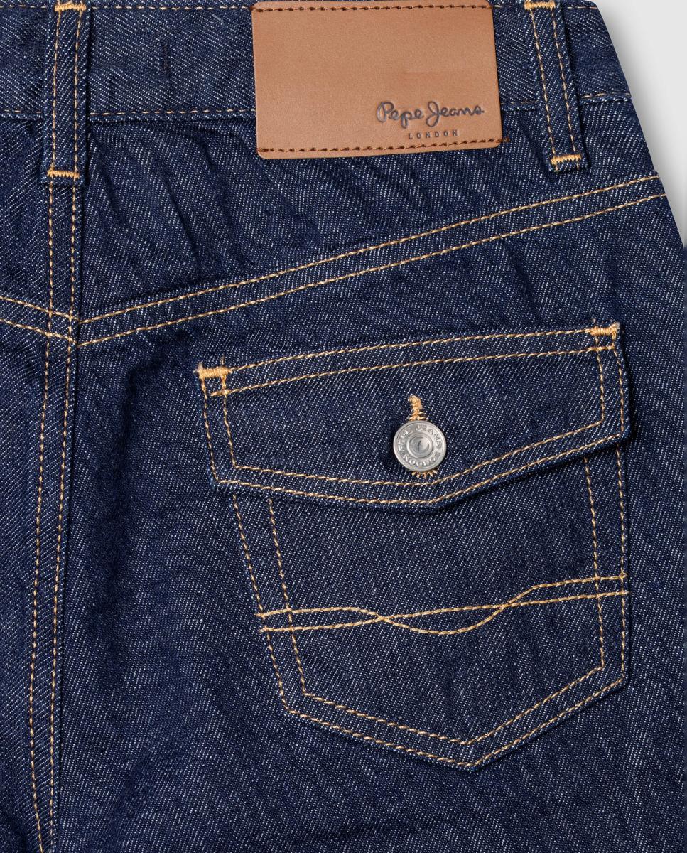 Jeans Baggy Albert Azul-índigo-4