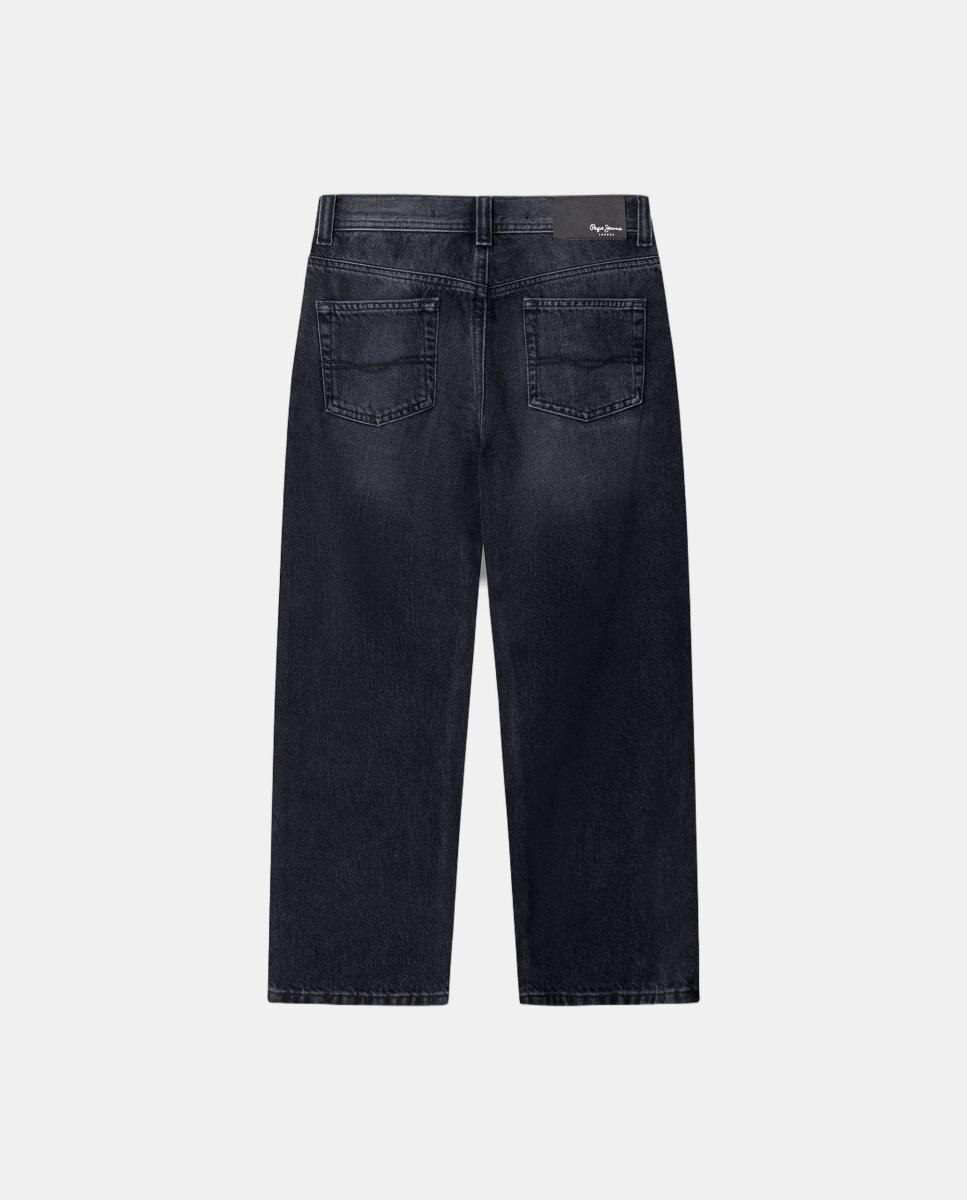 Pantalón vaquero Loose Dan vintage de niño - Pepe Jeans - Negro Negro-2