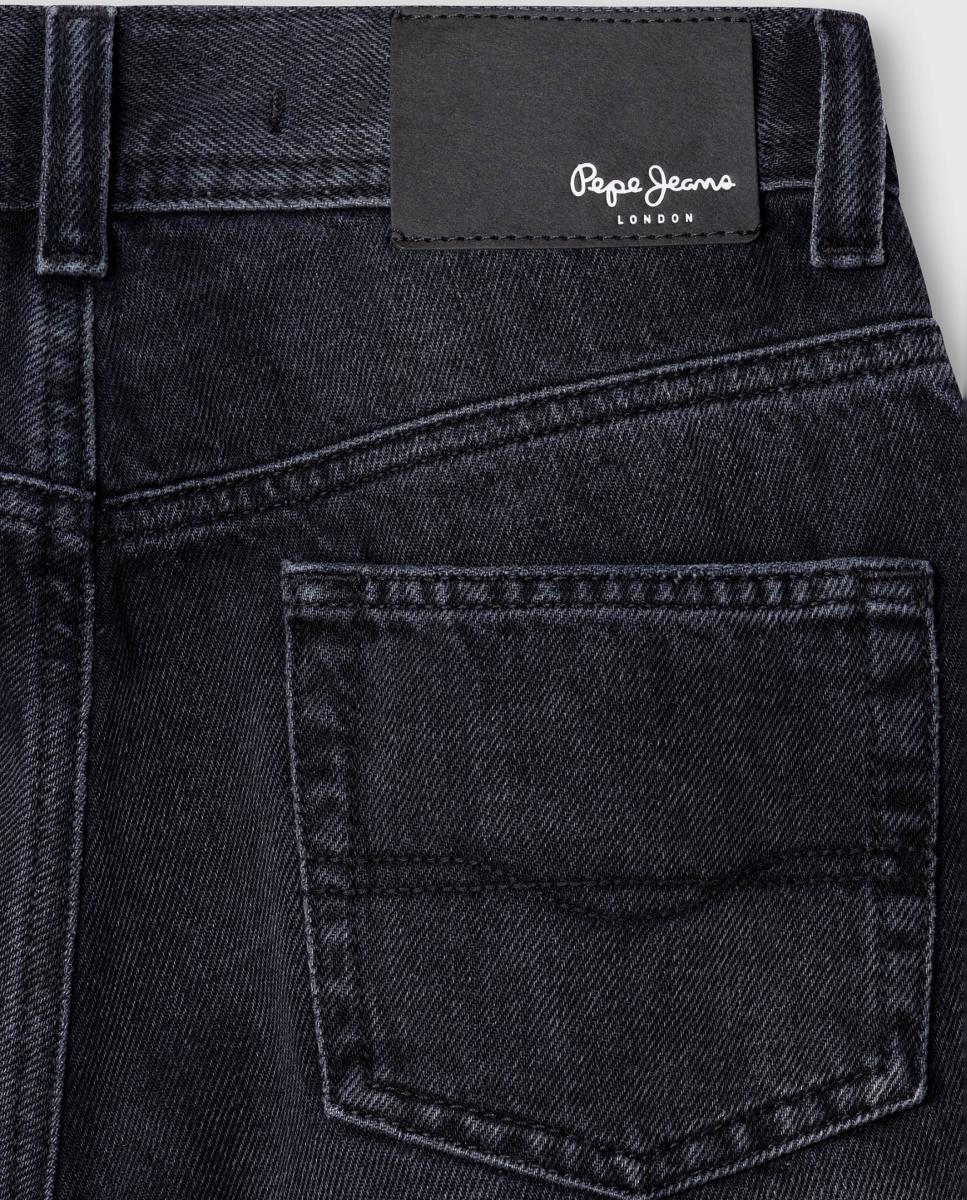 Pantalón vaquero Loose Dan vintage de niño - Pepe Jeans - Negro Negro-4