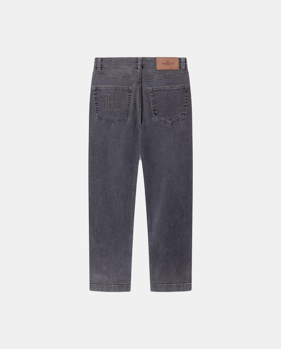 Pantalón cinco bolsillos de niño - Hackett - Gris oscuro Gris oscuro-2