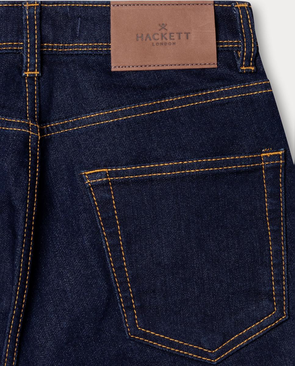 Jeans Straight Fit Azul-marinho-4