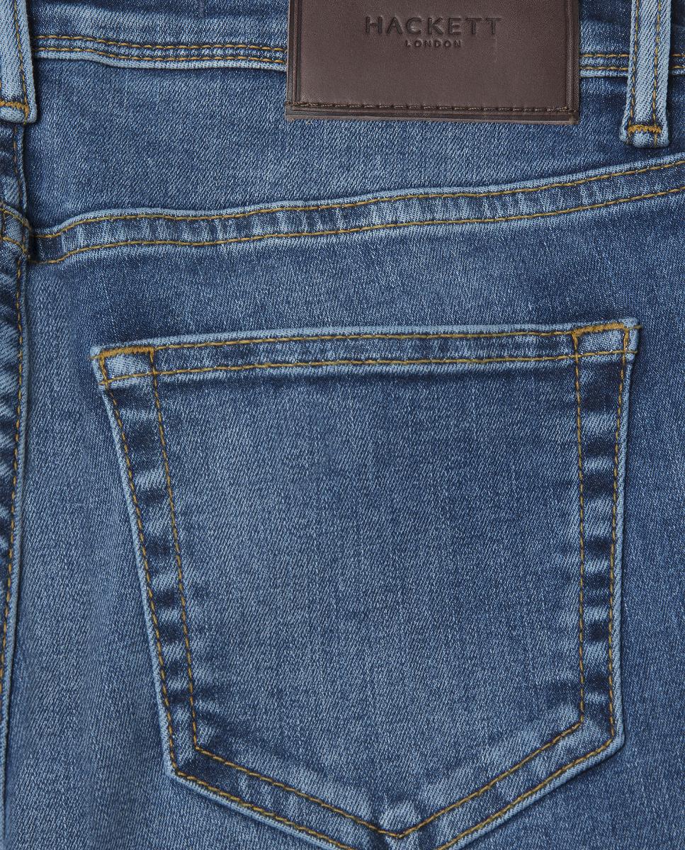 Jeans Regular Fit Hackett Azul-índigo-4