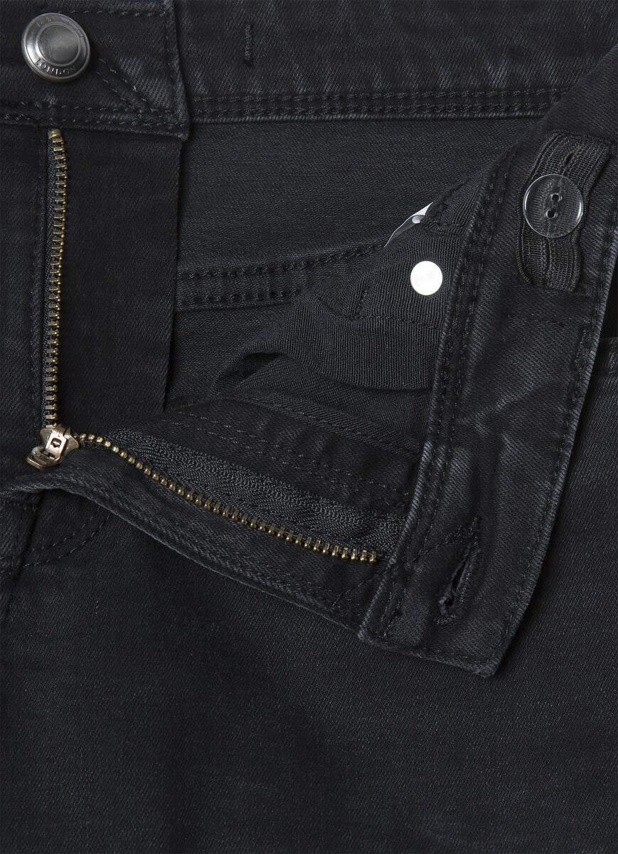 Jeans Regular Fit Preto-3